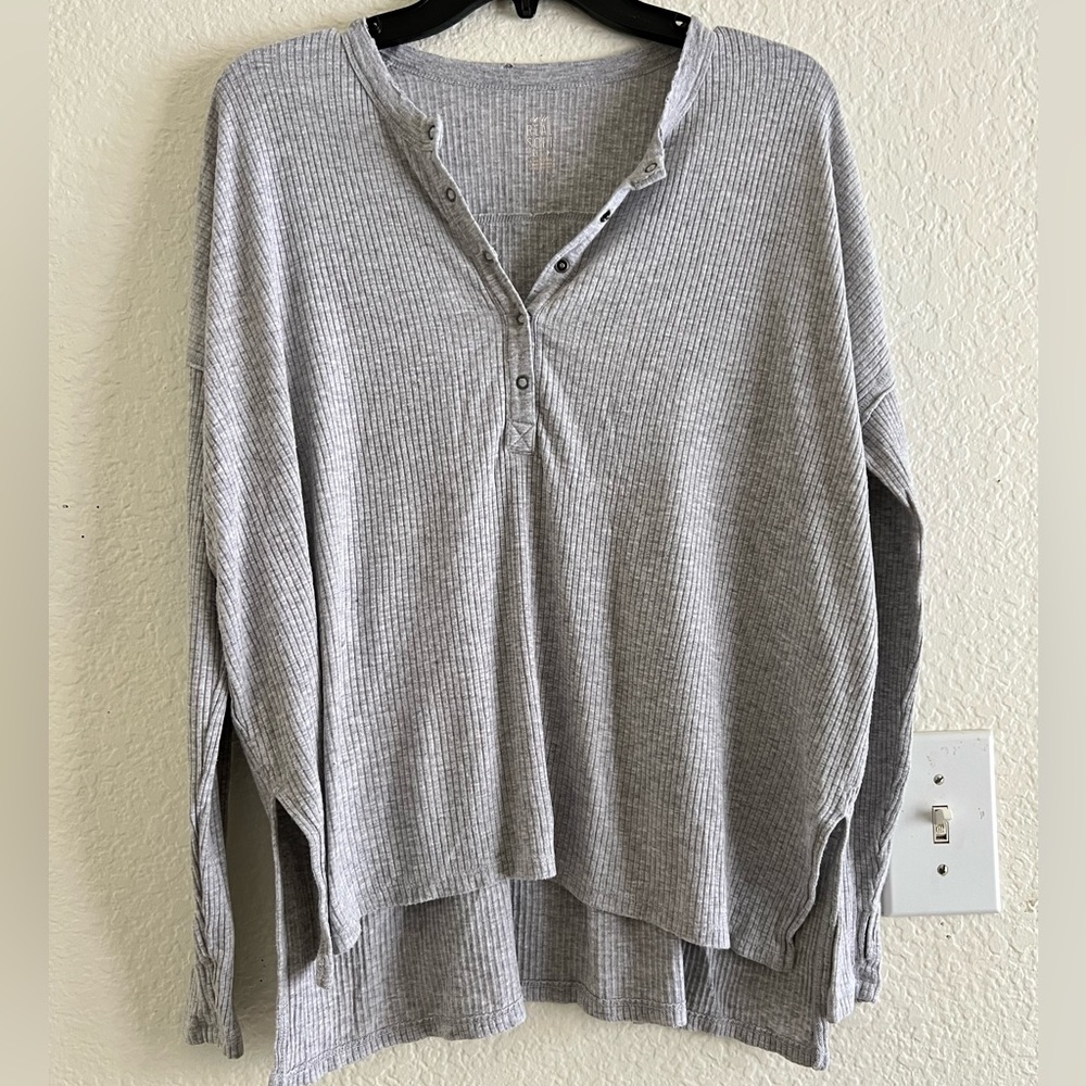 Aerie Real Soft loungewear top. Worn once! Very cute and comfortable